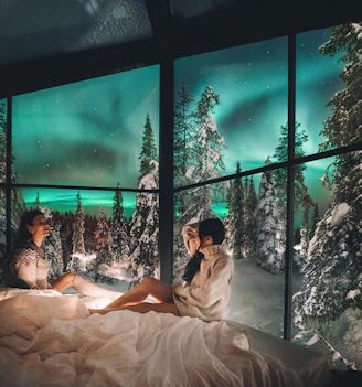 aurora panorama igloo hotel laponie finlande prix tarifs infos igloos de verre photo