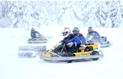 ice karting ice kart laponie finlande suede scandinavie