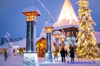 village du pere noel laponie finlande decembre 2018 2019